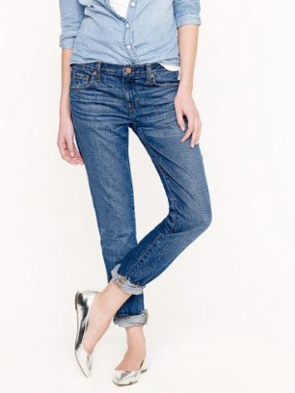 J. Crew Broken-in Boyfriend Jean In Ontario Wash